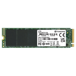 .M.2 NVMe SSD 2.0TB  Transcend 110S [PCIe 3.0 x4, R/W:2500/1700MB/s, 200/250K IOPS, 800TBW, 3DTLC]