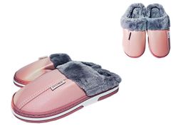 Papuci unisex Home piele + blana (m.37-44)