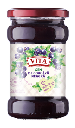 Джем черная смородина Vita