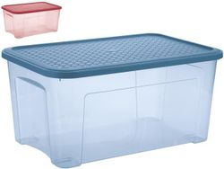 Коробка с крышкой Combi Arianna 43l, 58.2X38X27.8cm(син,кра