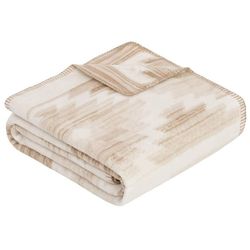 купить Домашний текстиль Ibena 3536/300 Jacquard Decke Girga Beige в Кишинёве 