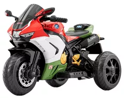 cumpără Mașină electrică pentru copii Richi (67816) Motocicleta rosie-alba pe acumulator pentru copii (516) în Chișinău 