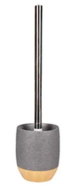 купить Ёршик для унитаза Axentia 135848 Set WC Rim, imitație piatră/lemn в Кишинёве 