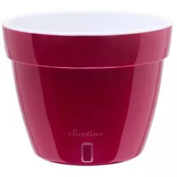 cumpără Ghiveci pentru flori Santino Asti (9.0L, Rosu/Alb) în Chișinău 