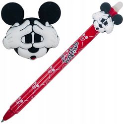 Stilou cu bilă Colorino scriu-șterge albastru 0,5 Minnie Mouse+ Miki Mouse Disney
