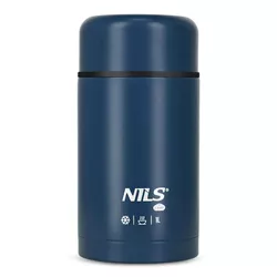 cumpără Termos pentru alimente Nils NC3802 Lunch Thermos 1000ml albastru în Chișinău 