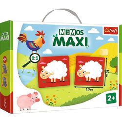 купить Настольная игра Trefl 2266 Game Memos Maxi Farm в Кишинёве 