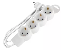 купить Удлинитель электрический Scame 161.241D5, 4 locuri 16A 250V 5m в Кишинёве 