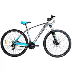 купить Велосипед Crosser X880 29" 19 21S Shimano+Logan Hidraulic Grey/Blue в Кишинёве 