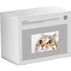 купить Фото-бумага Xiaomi Portable Dye-Sublimation Sticker (50 Sheets) в Кишинёве 