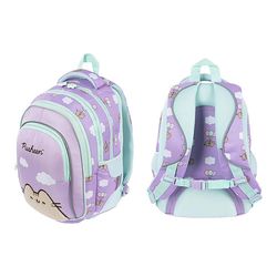 купить Детский рюкзак St.RIGHT 57806 Ghiozdan scolar 28x18x40cm, Pusheen Violet в Кишинёве 