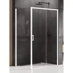 cumpără Cabină de duș New Trendy Prime White L Quadra120x90x200 Hinged D-0404A/D-0220B în Chișinău 