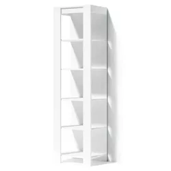 купить Офисный стеллаж Fabrik Home Belfort (550x1970x420) Белый ясень в Кишинёве 