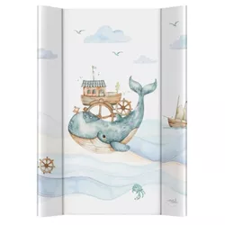cumpără Accesoriu pentru înfășat Ceba Baby AGS-204-000-819 Saltea de infasat tare Ultra Light Ocean Adventure 70x50cm în Chișinău 