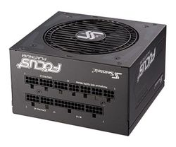 Power Supply ATX 750W Seasonic Focus PX-750 80+ Platinum, 120mm, Full Modular, Fanless until 30 %