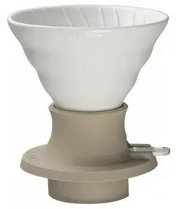 купить Аксессуар для кофеварки Hario SSDC-02-JAW Ceramic Immersion Dripper Switch Jasmine White, 02 Size в Кишинёве 