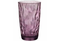 Pahar pentru bauturi Diamond 470ml, violet