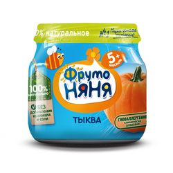 Пюре ФрутоНяня из тыквы, 80 гр.
