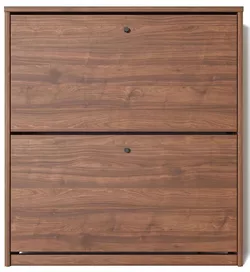 cumpără Raft pentru încălțăminte Fabrik Home Тумба для обуви 2 дверцы / 800 орех каменный în Chișinău 