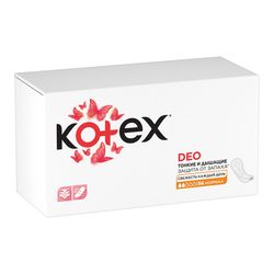 Ежедневные прокладки Kotex Deo Нормал, 56 шт