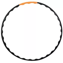 cumpără Echipament sportiv inSPORTline 2983 Cerc hoola hoop d=105 cm 6860 black-orange 385 gr în Chișinău 