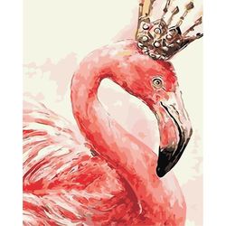 купить Картина по номерам Richi (04007) Flamingo 40x50 в Кишинёве 