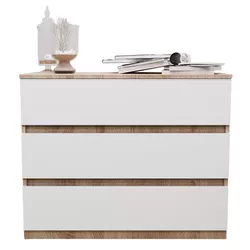 cumpără Comodă Bayro Harmony 1000x810x450 сонома фасад белый în Chișinău 