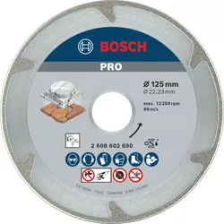 cumpără Disc de tăiere Bosch 2608602690 Disc diamantat Best for Marble 125x22.2mm în Chișinău 