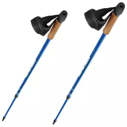 cumpără Bețe pentru trekking Nils 7429 Baston treking nordic (2buc) 87-135cm NW607 BLUE (25-1-011) în Chișinău 