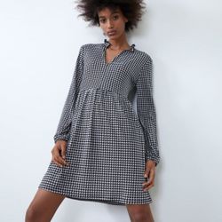 Платье ZARA Черно-белый zara 0219/905/064