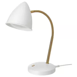 cumpără Lampă de masă și corp de iluminat Ikea Isnalen White/Yellow Copper în Chișinău 