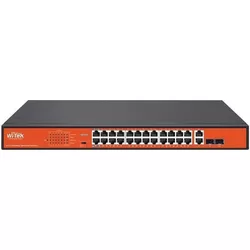 купить Switch/Коммутатор Wi-tek WI-PS526G (24 PoE+2GE+2FE) в Кишинёве 