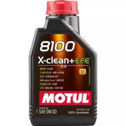 купить Масло Motul 111657 0W30 8100X-CLEAN+EFE 1 в Кишинёве 