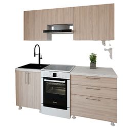 купить Мебель для кухни Smartex (30054) K2 200сm Stejar Deschis в Кишинёве 