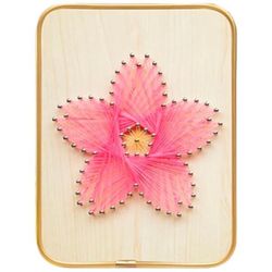купить Набор для творчества miscellaneous DHBC28024 Set String Art 15x20 Floare roz в Кишинёве 