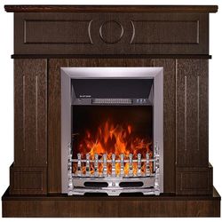купить Камин электрический ArtFlame Ambasador & Galileo silver, 978x1048x300 mm, Wenge в Кишинёве 