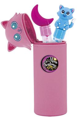 cumpără Penar școlar Lisciani Giochi 107513 Husa de silicon pentru pixuri Moon Cat, 61987 în Chișinău 