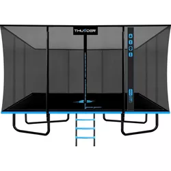 купить Батут Thunder Outside Phenom 8ft*12ft, 244x366 Cm, Blue в Кишинёве 