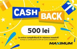 cumpără Certificat - cadou Maximum CashBack 500 în Chișinău