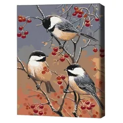 купить Картина по номерам BrushMe BS52193 40x50cm (în cutie) Pitigoii s-au întors в Кишинёве 