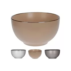 купить Салатница Promstore 17091 13.5cm Metallic Rim speckle, ceramica в Кишинёве 