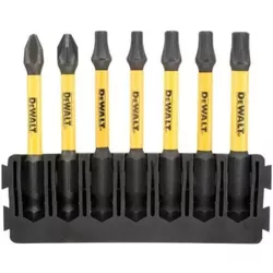 cumpără Set de tubulare, bite, duze DeWalt DT70820 Set capete de insurubat PH2,Pz2,T20,T25,T30 57mm (P.7) în Chișinău 