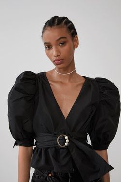 Блуза ZARA Чёрный zara 7982/201/800
