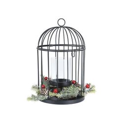 cumpără Decor Holland 33019 Подсвечник металлический Птичья клетка 20x14сm în Chișinău 