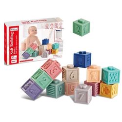 cumpără Set de construcție Optmarket 202141566 Набор тактильных кубиков în Chișinău 