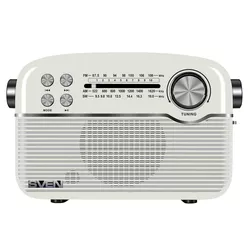 купить Радиоприемник Sven SRP-500 White в Кишинёве 