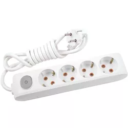 cumpără Filtru electric Viko 118403 4 гнезда с/з и выкл. 3м (16A) în Chișinău 