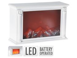Камин декоративный LED 33Х21Х10cm, таймер, адаптер не вх