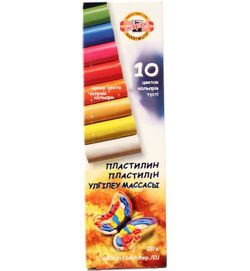 Plasticină KOH-I-NOOR Fluture 10 col. 200 gr.