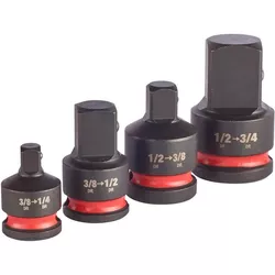 cumpără Set de tubulare, bite, duze Milwaukee 4932480356 set adaptoare de impact 4 buc în Chișinău 